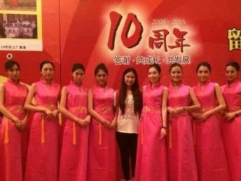 广州番禺大石展会服务 礼仪模特主持、美女不倒翁与小提琴表演